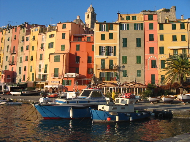 Portovenere et ses maisons color�es